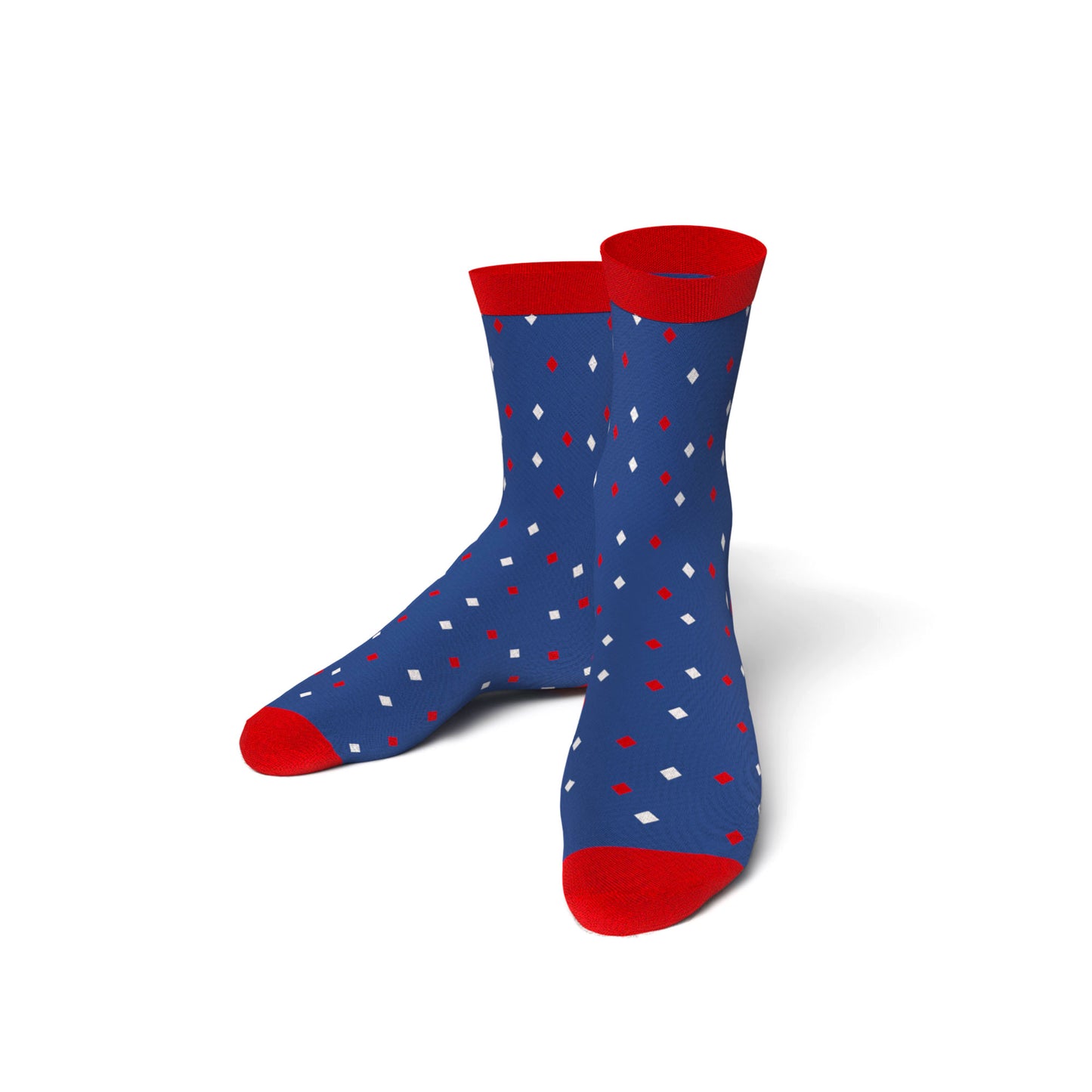 6 PACK BAMBOO SOCKS BLUE