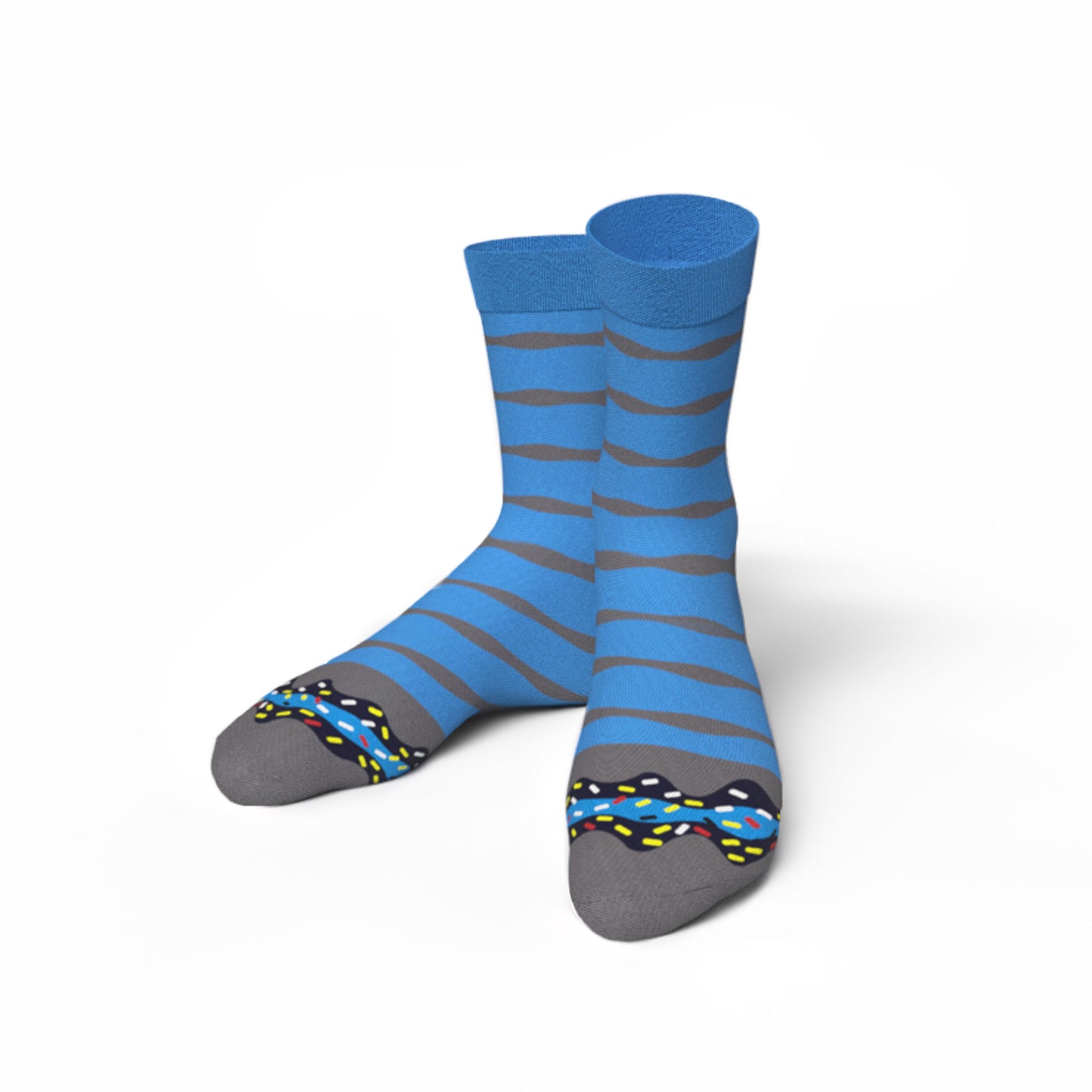 6 PACK MEN'S DONUT SOCKS