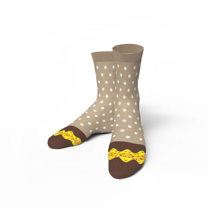 6 PACK BAMBOO DONUT SOCKS