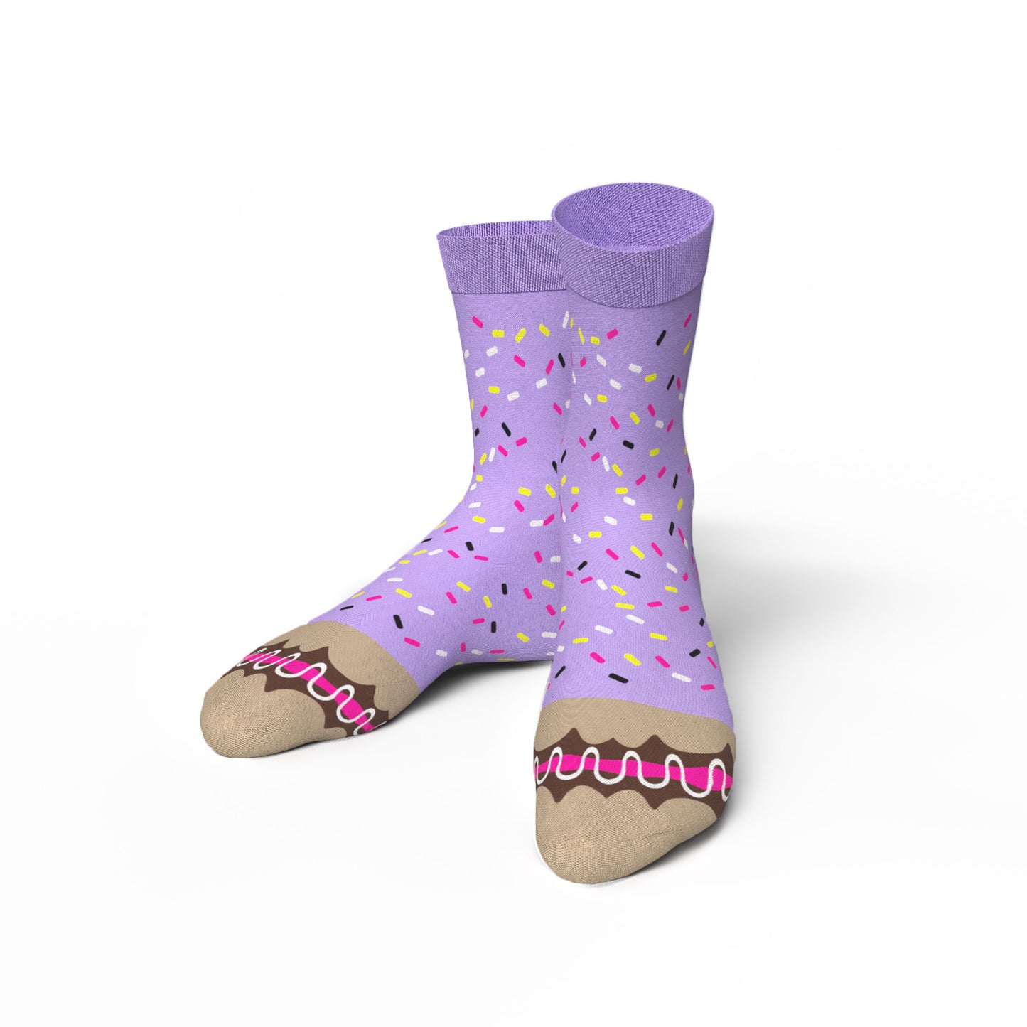 6 PACK COTTON DONUT SOCKS