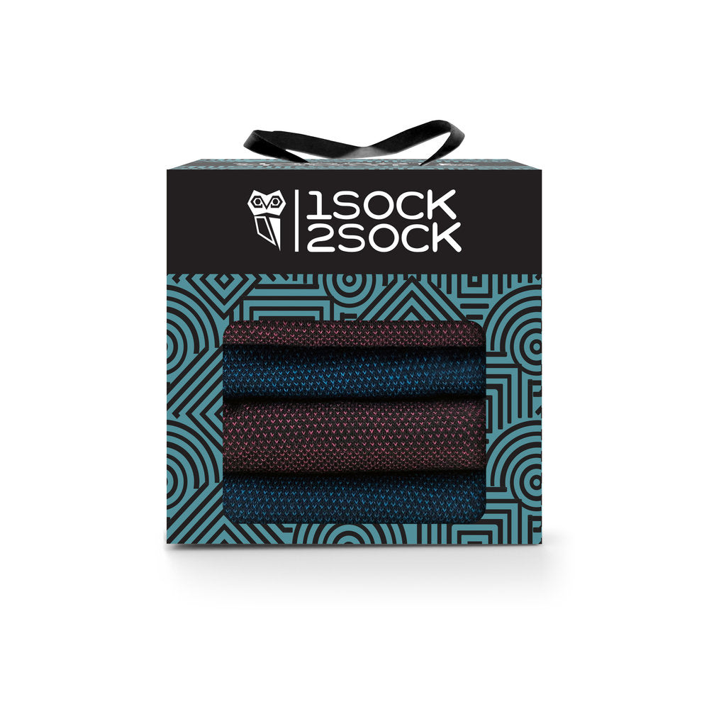 4 PACK DRESS SOCKS GIFT BOX