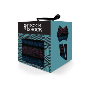 4 PACK DRESS SOCKS GIFT BOX