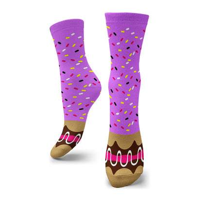 6 PACK COTTON DONUT SOCKS