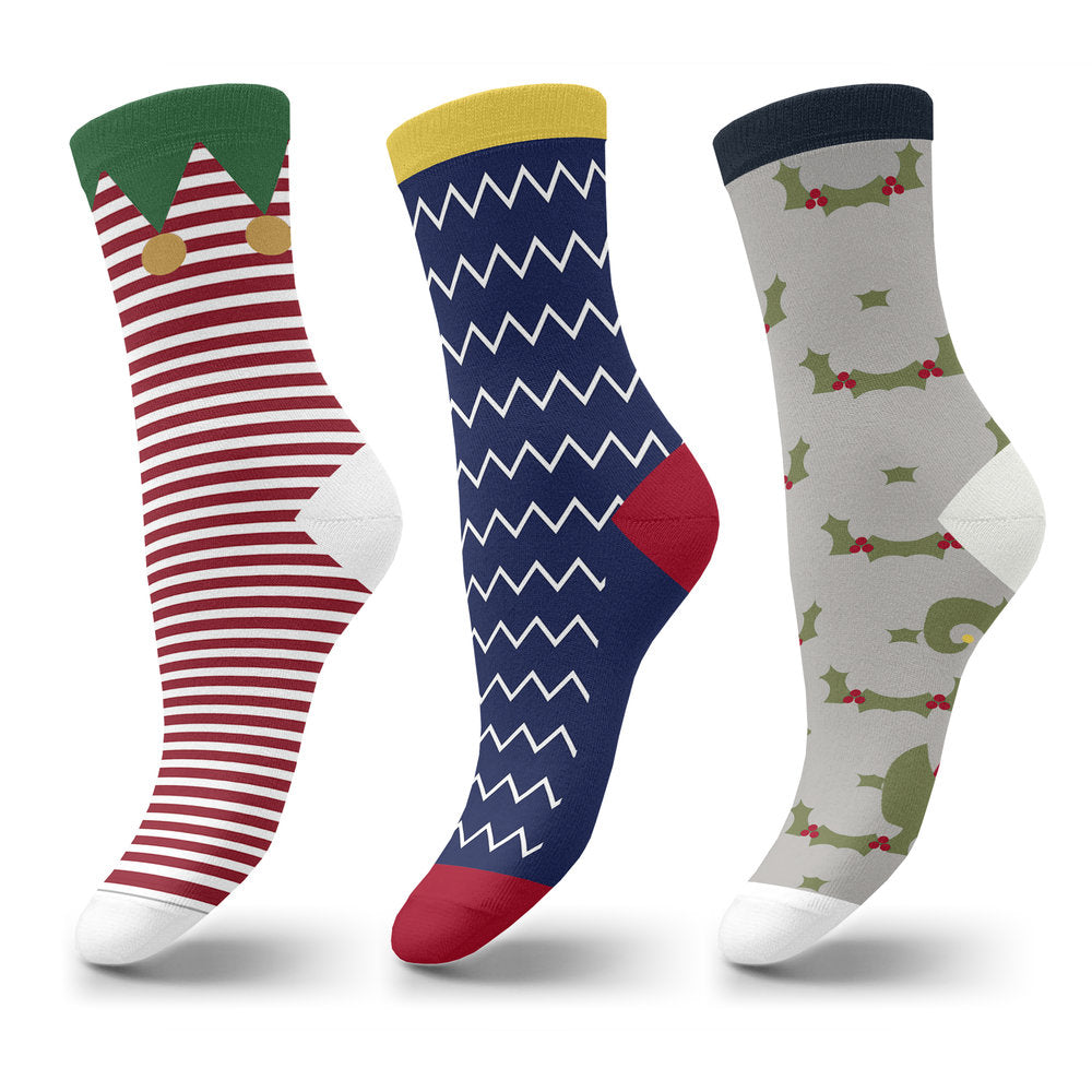 Women's Christmas Socks Tree Gift Box – 1SOCK2SOCK